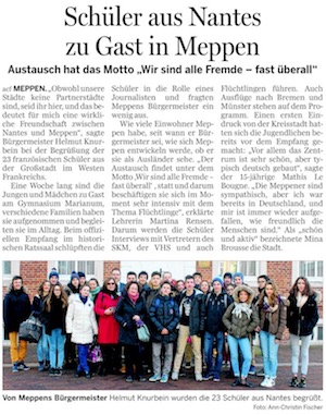 Berichte des Jahres 2016